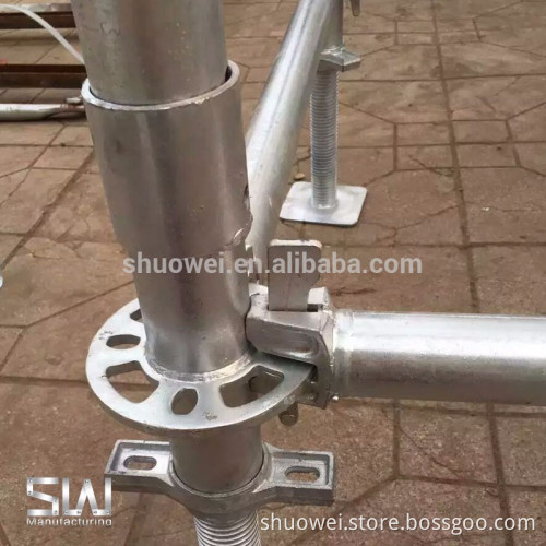 hot dip galvanized ringlock scaffolding